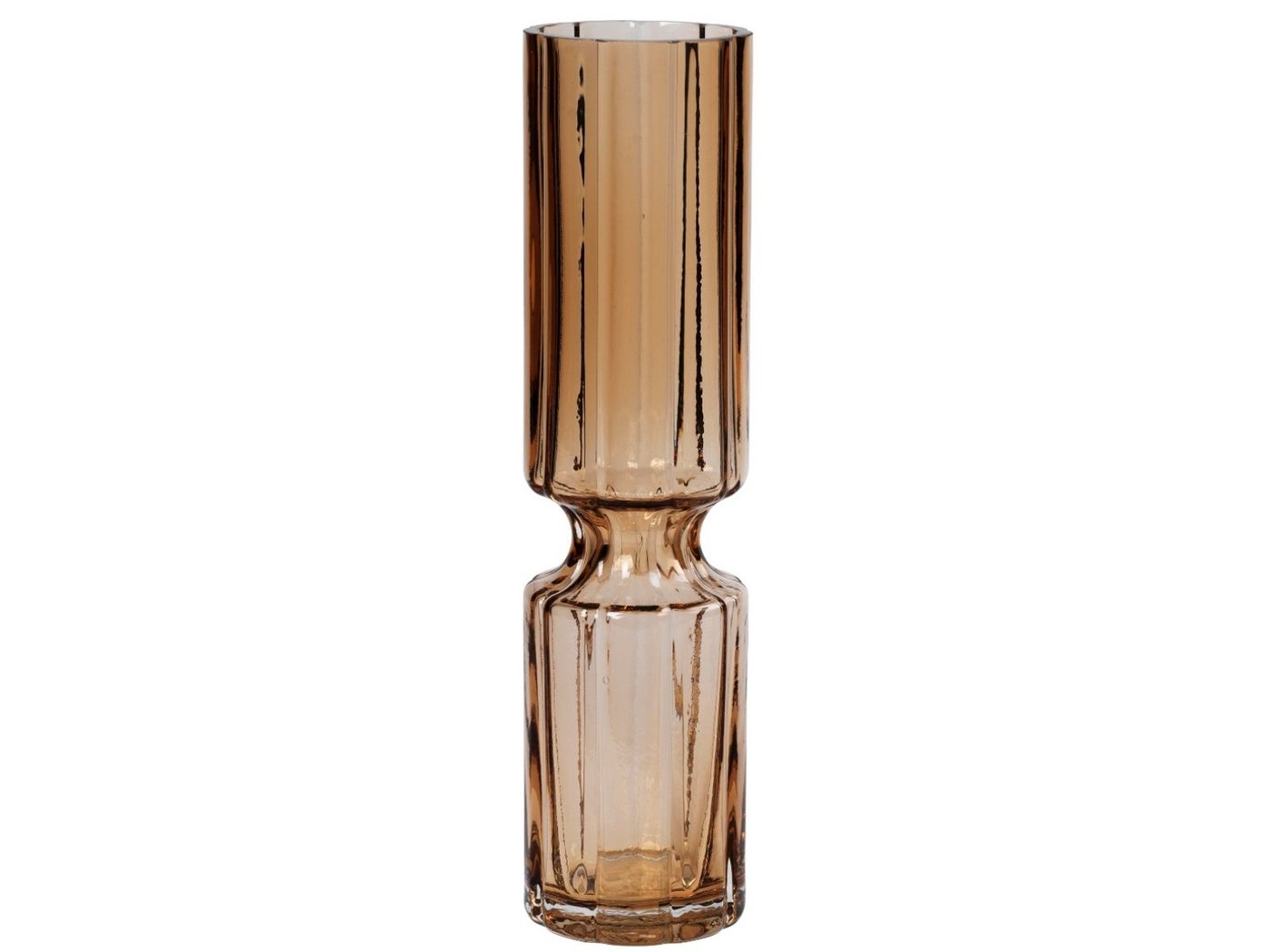 Broste Copenhagen Dekovase Hyacint Vase Glas Indian Tan 31,7 cm (Vase) von Broste Copenhagen