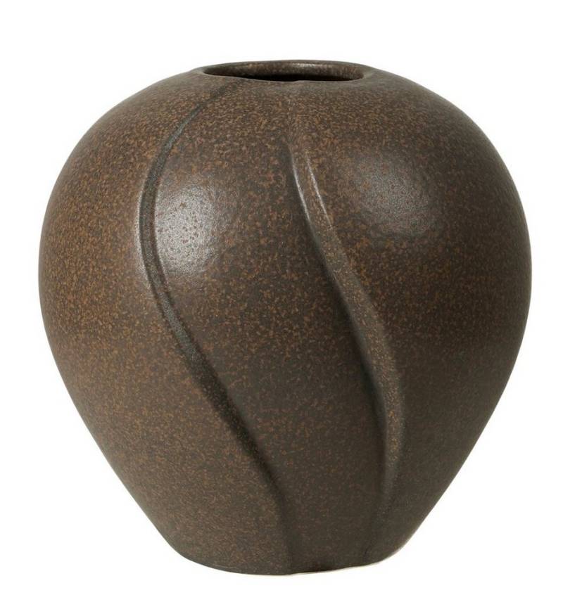 Broste Copenhagen Dekovase Leda Vase antique brown 25x25cm (Vase) von Broste Copenhagen