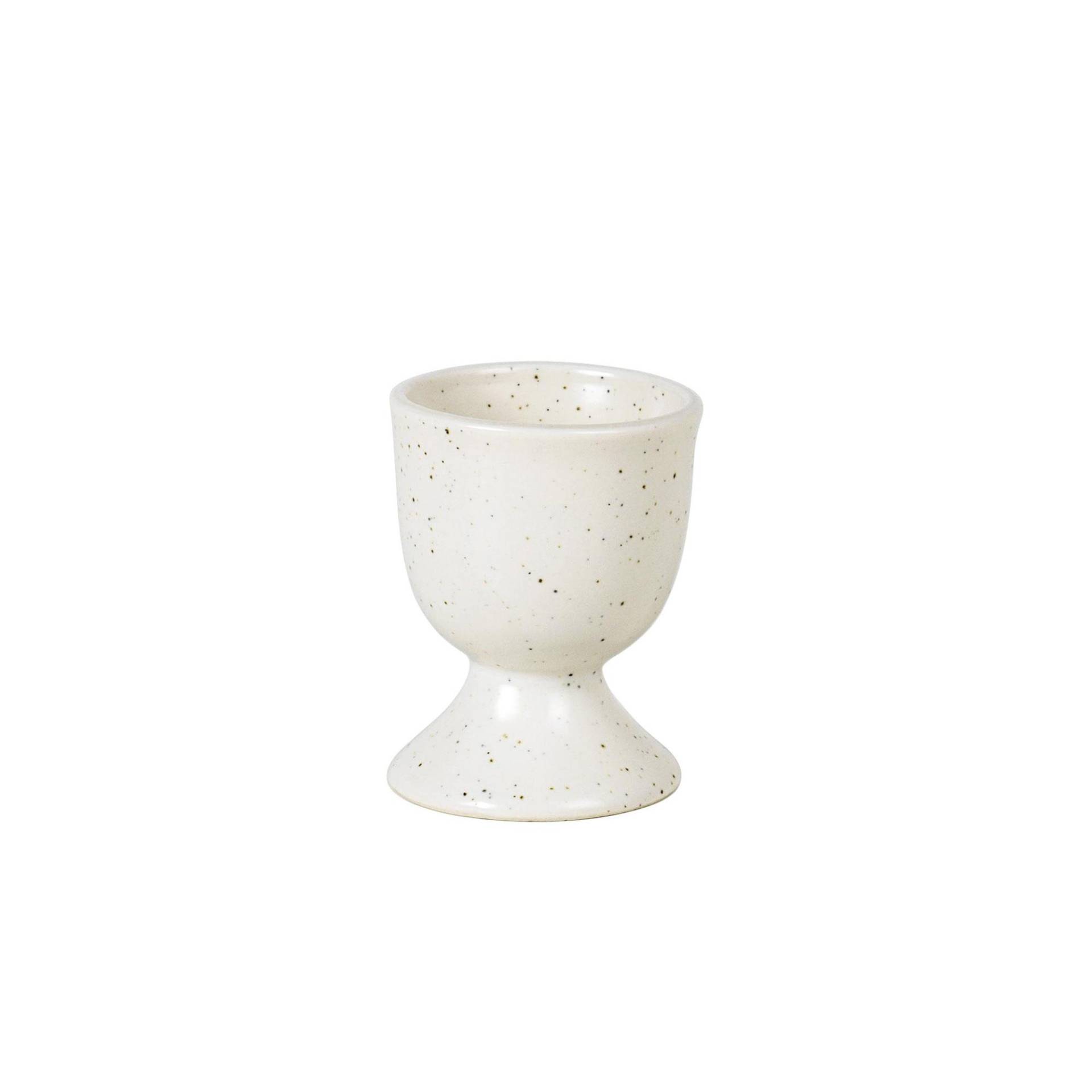 Broste Copenhagen Eierbecher Nordic Vanilla cremeweiß von Broste Copenhagen A/S