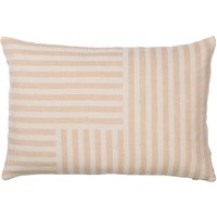 Broste Copenhagen - Frankie Kissenbezug, 60 x 40 cm, taos taupe beige von Broste Copenhagen