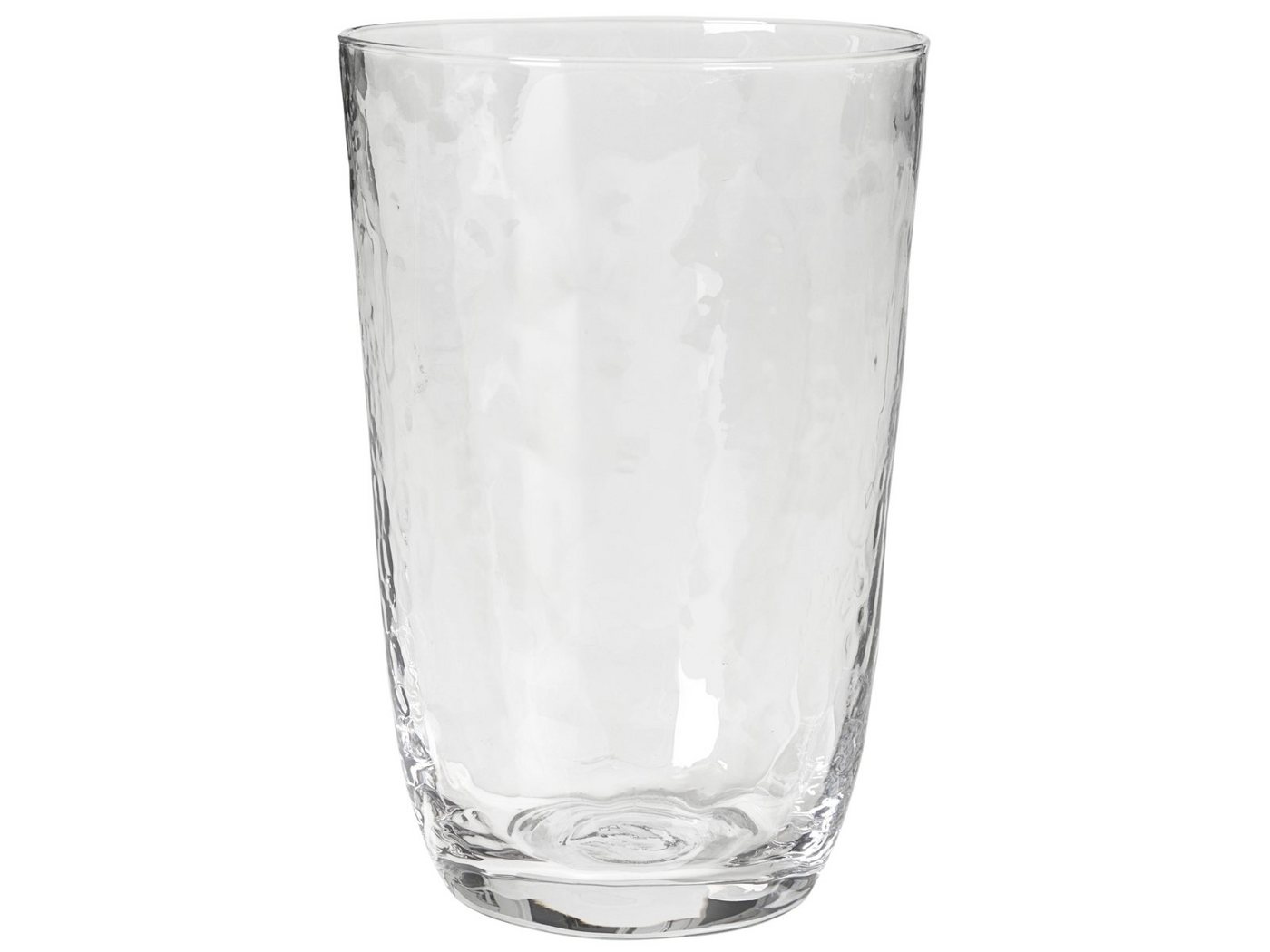 Broste Copenhagen Gläser-Set HAMMERED Trinkglas 4tlg. klar 0,5 l, Mundgeblasenes Glas, Hammered Glas Broste Copenhagen Gläser-Set HAMMERED Trinkglas 4tlg. klar 0,5 l, Mundgeblasenes Glas, Hammered Glas von Broste Copenhagen