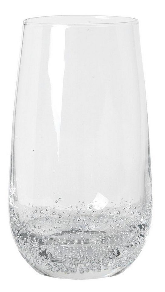 Broste Copenhagen Glas Bubble Glas clear 14,9cm, Mundgeblasenes Glas mit Blasen, Bubble Glas Broste Copenhagen Glas Bubble Glas clear 14,9cm, Mundgeblasenes Glas mit Blasen, Bubble Glas von Broste Copenhagen