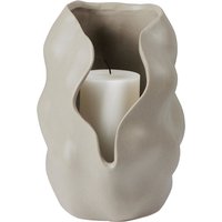 Broste Copenhagen - Hekla Kerzenhalter Ø 18,6 x H 24 cm, dove grey von Broste Copenhagen