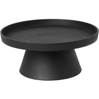 Broste Copenhagen - Holger Kerzentablett, Ø 24 cm, schwarz von Broste Copenhagen