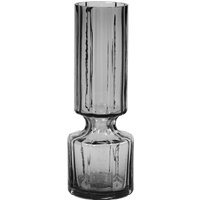 Broste Copenhagen Hyacinth Glass Vase - Medium - Smoked Pearl von Broste Copenhagen