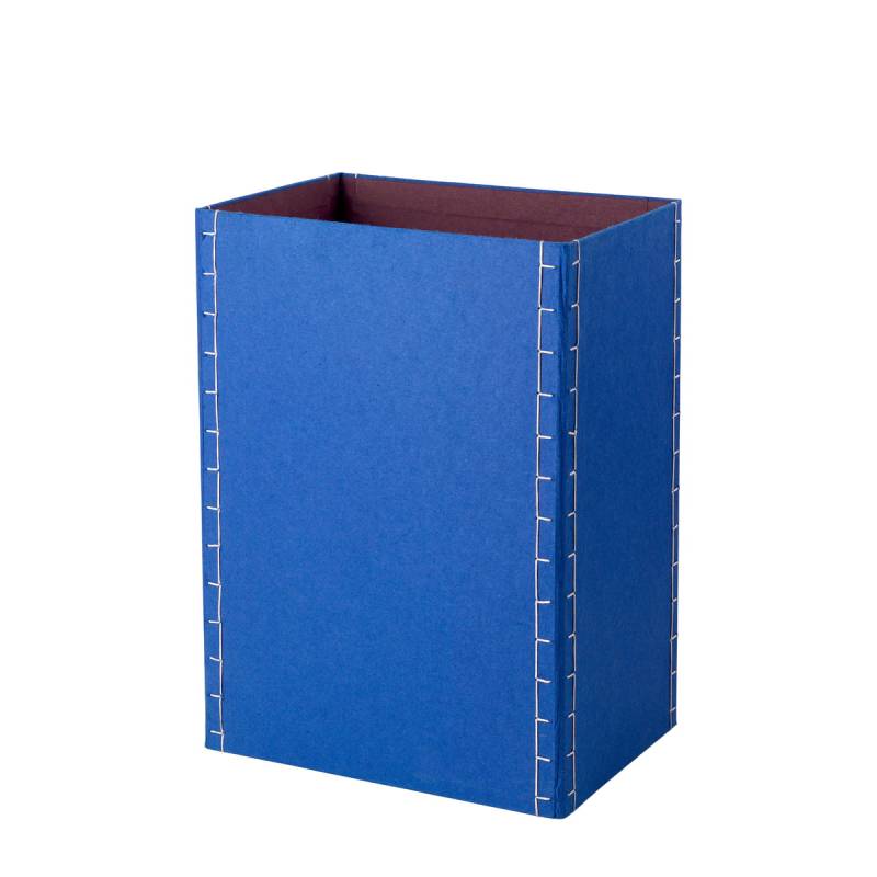 Broste Copenhagen Iro Papierkorb Mülleimer Papier Korb 30 X 42 Cm Intense Blue B-Ware von Broste Copenhagen