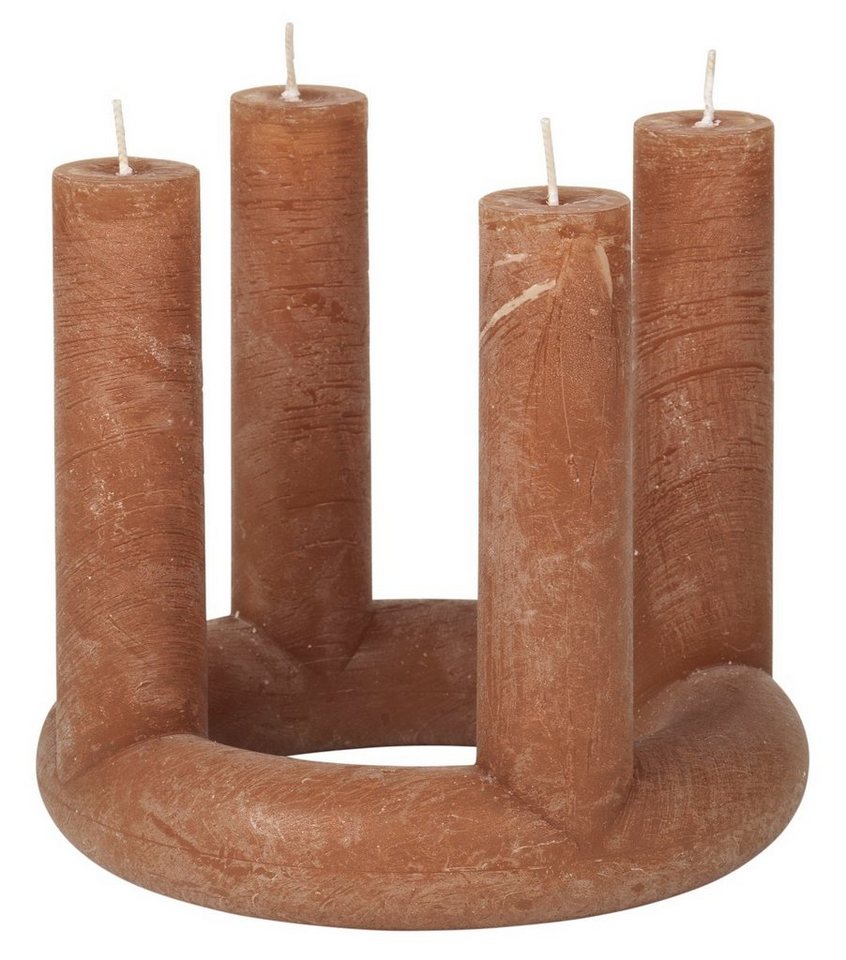 Broste Copenhagen Kerzenständer Lucille Skulptur-Kerze indian tan 18cm, Lucille Skulptur-Kerze Broste Copenhagen Kerzenständer Lucille Skulptur-Kerze indian tan 18cm, Lucille Skulptur-Kerze von Broste Copenhagen