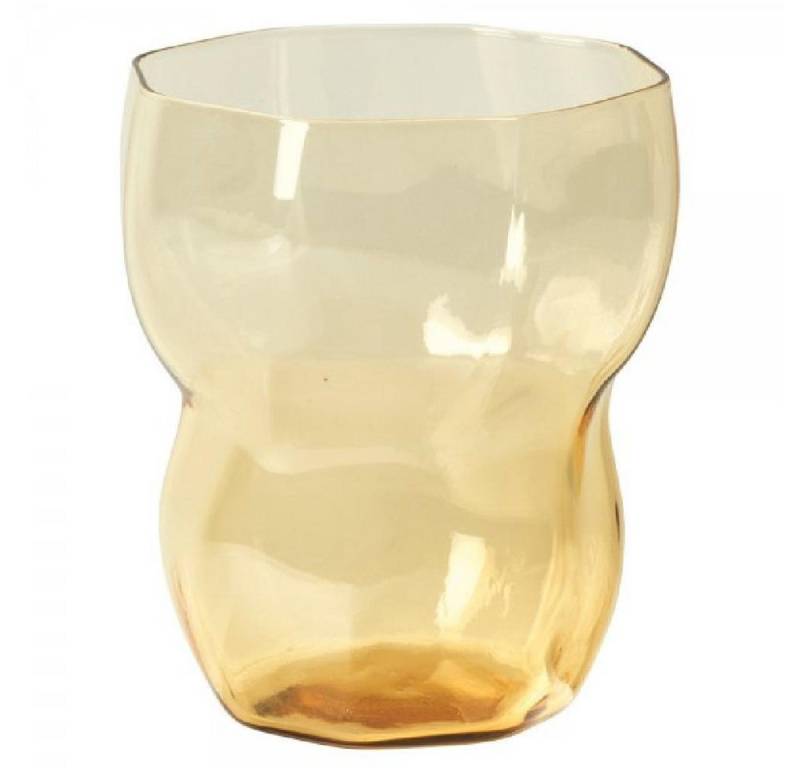 Broste Copenhagen Leerglas Trinkglas Limfjord Amber (Klein) von Broste Copenhagen