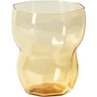 Broste Copenhagen - Limfjord Trinkglas, 250 ml, amber von Broste Copenhagen