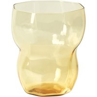 Broste Copenhagen - Limfjord Trinkglas, 350 ml, amber von Broste Copenhagen