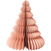 Broste Copenhagen - Paper Christmas Tree Dekoration, Ø 13 x H 15 cm, dusty pink von Broste Copenhagen