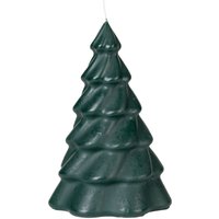 Broste Copenhagen - Pinus Weihnachtsbaumkerze, Ø 13 cm, grape leaf green von Broste Copenhagen