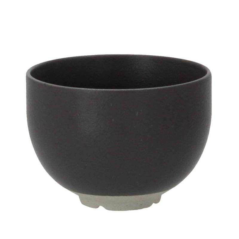 Broste Copenhagen Schale Eli matt charcoal 11 cm Steingut schwarz von Broste Copenhagen A/S