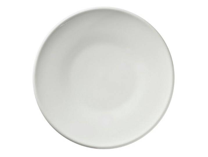 Broste Copenhagen Servierteller Alfredo Servierteller light grey Ø35cm, Steingut, (Servierteller), grau von Broste-Copenhagen