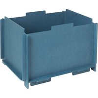 Broste Copenhagen - Stacie Aufbewahrungsbox, 34 x 44 cm, blau von Broste Copenhagen