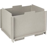 Broste Copenhagen - Stacie Aufbewahrungsbox, 34 x 44 cm, grau von Broste Copenhagen