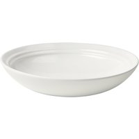 Broste Copenhagen - Stevns Schüssel, Ø 21,5 x H 4,7 cm, kalkweiß von Broste Copenhagen