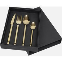 Broste Copenhagen Tvis Cutlery - Set of 4 - Rose Gold von Broste Copenhagen