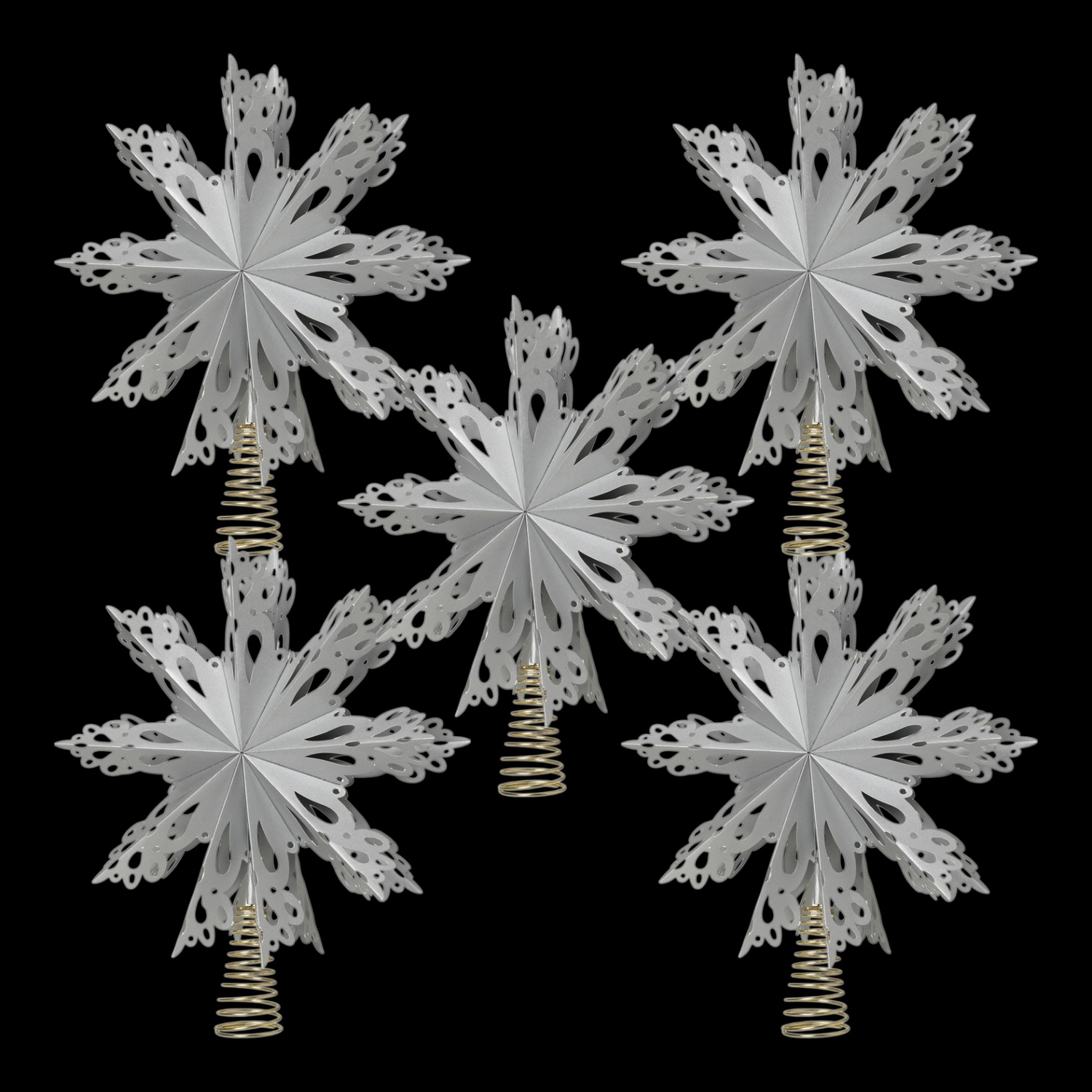 Broste Copenhagen Weihnachtsstern Christbaumspitze ø 30 Cm Silber 5 Stück B-Ware Broste Copenhagen Weihnachtsstern Christbaumspitze ø 30 Cm Silber 5 Stück B-Ware von Broste Copenhagen