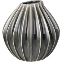 Broste Copenhagen - Wide Vase, Ø 25 x H 25 cm, smoked pearl von Broste Copenhagen