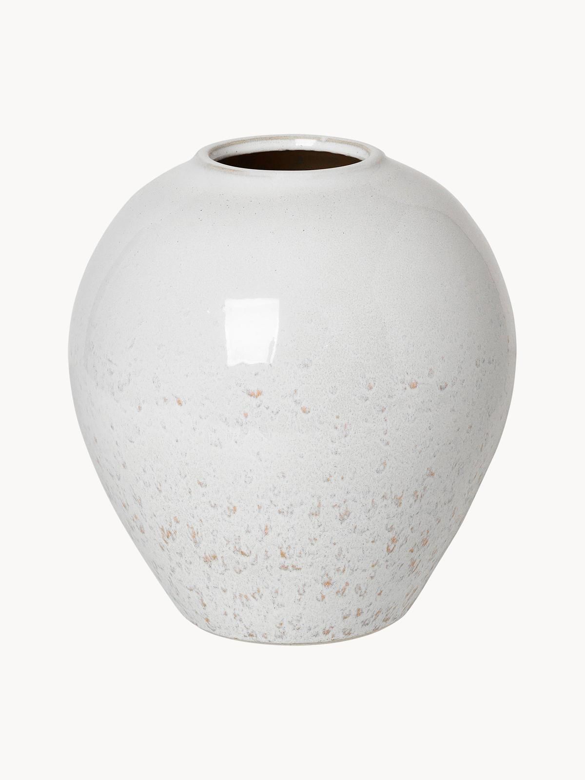 Handgefertigte Vase Ingrid aus Keramik, H 26 cm von Broste Copenhagen