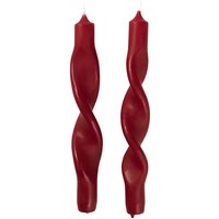 Kerze Set Twist truely red Kerze Set Twist truely red von Broste Copenhagen