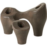 Kerzenhalter Laia antique brown von Broste Copenhagen