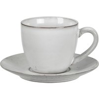 Nordic Sand Tasse & Unterteller von Broste Copenhagen