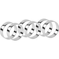 Serviettenring Set Ring steel von Broste Copenhagen