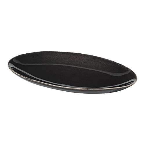 Broste Platte Teller oval Nordic Coal Gr. S Copenhagen von Broste
