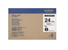 Brother 1598637 "HG151V5 Drucker Etikett Schwarz von Brother