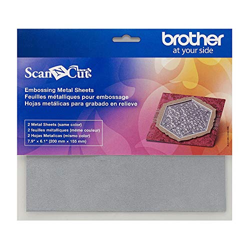 Brother Bleche Relief Metall (Prägung/Silber/30,5 x 24,1 cm) von Brother