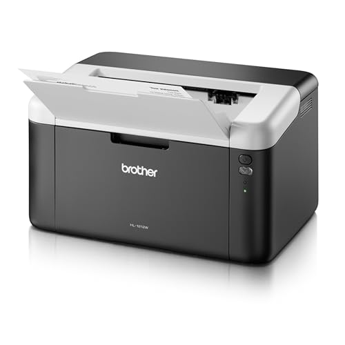 Brother HL-1212W Kompakter S/W-Laserdrucker weiß/dunkelgrau von Brother