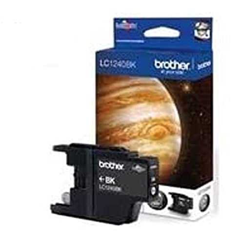 Brother LC-1240 BK Druckerpatrone schwarz mit einer Kapazität von ca. 600 Seiten für u.a. Brother MFC-J 5910 DW, MFC-J 6910, MFC-J 625, DCP-J 725, DCP-J 525, MFC-J 835 Brother LC-1240 BK Druckerpatrone schwarz mit einer Kapazität von ca. 600 Seiten für u.a. Brother MFC-J 5910 DW, MFC-J 6910, MFC-J 625, DCP-J 725, DCP-J 525, MFC-J 835 von BROTHER