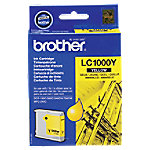 Brother LC1000Y Original Tintenpatrone Gelb von Brother