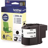 Brother - LC229XLBK - Schwarz - Original - Blister mit akustischem/elektromagnetischem Alarm - Tintenpatrone - fr MFC-J5320DW, MFC-J5620DW, von Brother