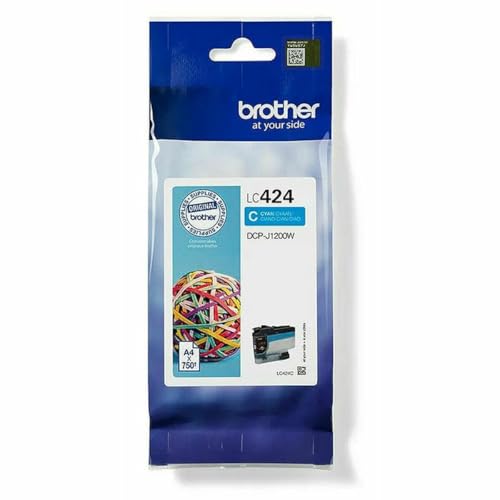Brother Lc-424C Ink Cartridge 1 Pc(S) Original Cyan, LC424C von Brother