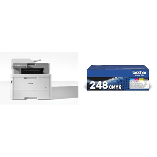 Brother MFC-L8340CDW 4-in-1 Farb-LED Multifunktionsgerät Original TN-248VAL Toner 4er-Pack Schwarz,Gelb,Cyan, Magenta Brother MFC-L8340CDW 4-in-1 Farb-LED Multifunktionsgerät Original TN-248VAL Toner 4er-Pack Schwarz,Gelb,Cyan, Magenta von Brother