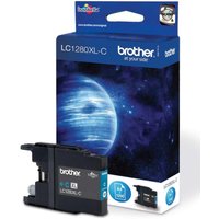 Brother Original LC-1280XLC Druckerpatrone cyan 1.200 Seiten (LC1280XLC) von Brother
