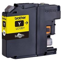 Brother Original LC-12EY Druckerpatrone - gelb 1.200 Seiten (LC12EY) von Brother