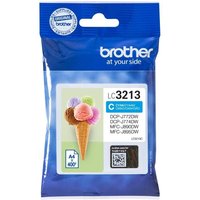 Brother Original LC-3213C Druckerpatrone cyan 400 Seiten (LC3213C) von Brother