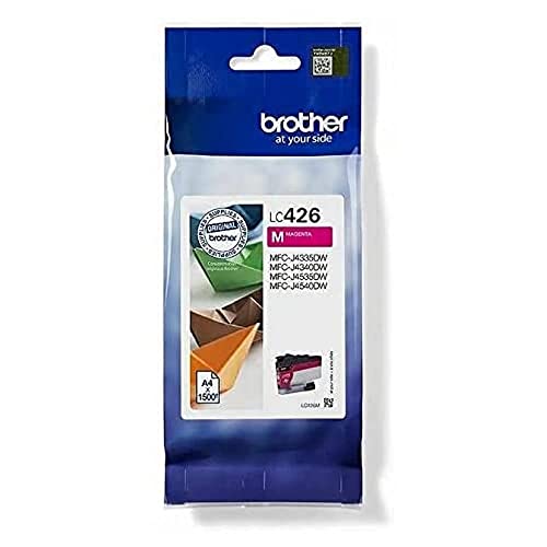 Brother Original LC426M Tintenpatrone Magenta MFC-J4340DW, MFC-J4540DW, MFC-J4540DWXL (1500 Seiten nach ISO Standard 24711) von Brother