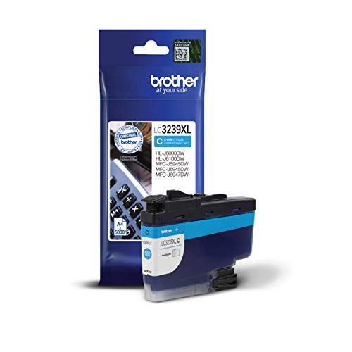 Brother LC3239XLC Tintenpatronen, Cyan, XL von Brother