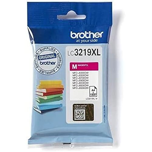 Brother Original XL-Tintenpatrone LC-3219XLM magenta (für Brother MFC-J5330DW, MFC-J5335DW, MFC-J5730DW, MFC-J5930DW, MFC-J6530DW, MFC-J6930DW, MFC-J6935DW) von Brother