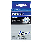 Brother TC-293 Authentic Schriftband Selbstklebend Blauer Druck auf Weiß 9 mm x 7.7m von Brother
