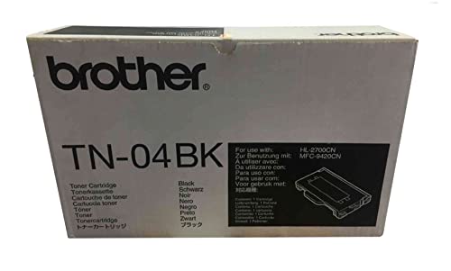 Brother TN04BK Tonerkartusche für Laserdrucker von Brother