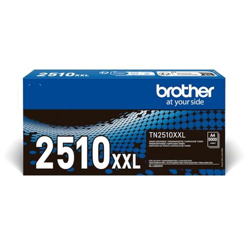 Brother TN2510XXL Tonerkartusche, 1 Stück, Original Schwarz von Brother