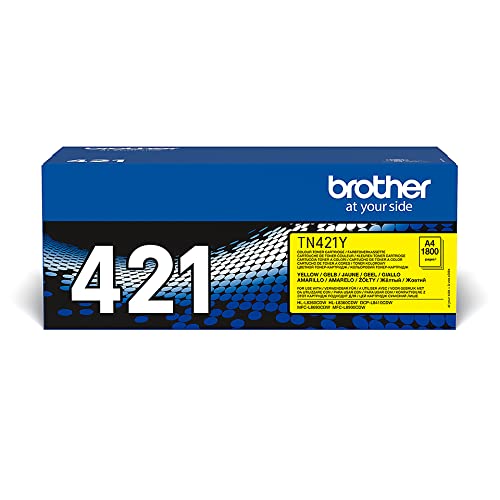 Brother Original Tonerkassette TN-421Y gelb (für Brother HL-L8260CDW, HL-L8360CDW, DCP-L8410CDW, MFC-L8690CDW, MFC-L8900CDW) Brother Original Tonerkassette TN-421Y gelb (für Brother HL-L8260CDW, HL-L8360CDW, DCP-L8410CDW, MFC-L8690CDW, MFC-L8900CDW) von Brother