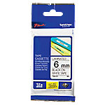 Brother P-touch Beschriftungsband Authentisch TZe-211 TZe-211 Selbsthaftend Schwarz auf Weiß 6 mm x 8 m von Brother