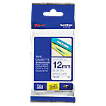 Brother TZe-233 Authentic Schriftband Selbstklebend Blauer Druck auf Weiß 12 mm x 8m von Brother